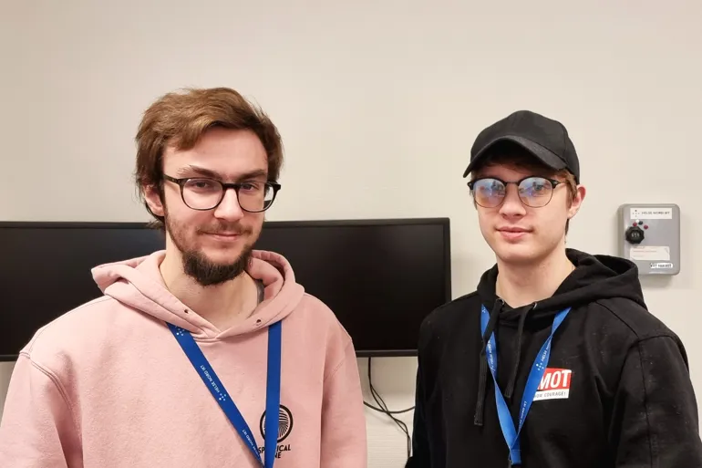 Mattias Berntsen og Stian Thorvaldsen