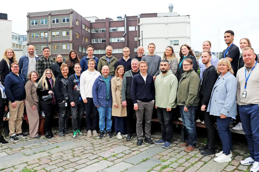 Nyansatte i Helse Nord IKT samlet for nytilsattdag i september 2025