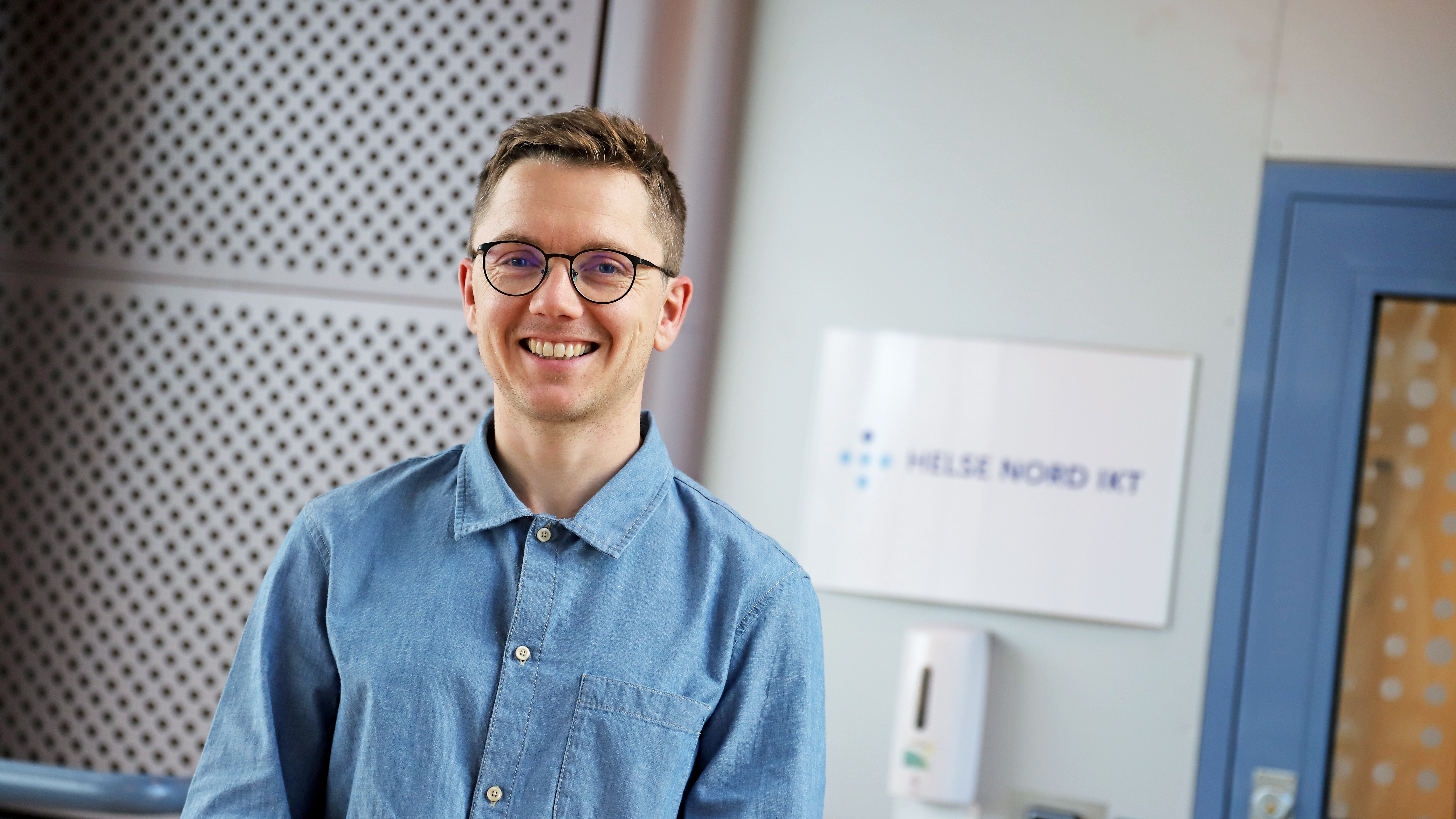 Even Jørum er utdannet radiograf, og jobber i dag ved Helse Nord IKTs kontor i Harstad.