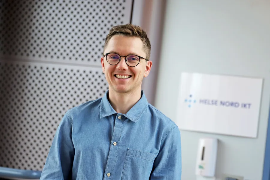 Even Jørum er utdannet radiograf, og jobber i dag ved Helse Nord IKTs kontor i Harstad.